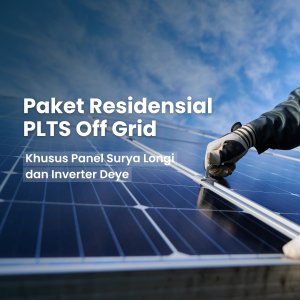 Paket PLTS Off-Grid - Baterai Lithium