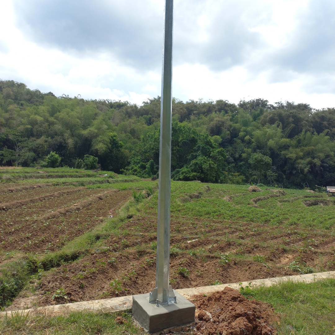 Tiang PJUTS Oktagonal - Gambar 2